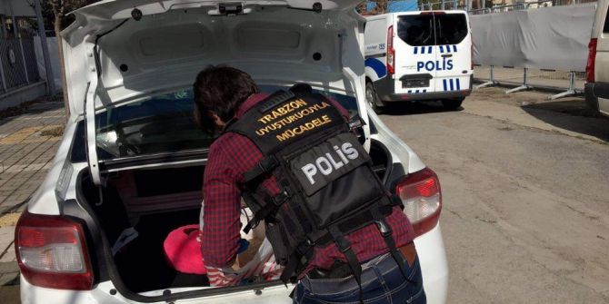 Trabzon’da Uyuşturucu Operasyonu