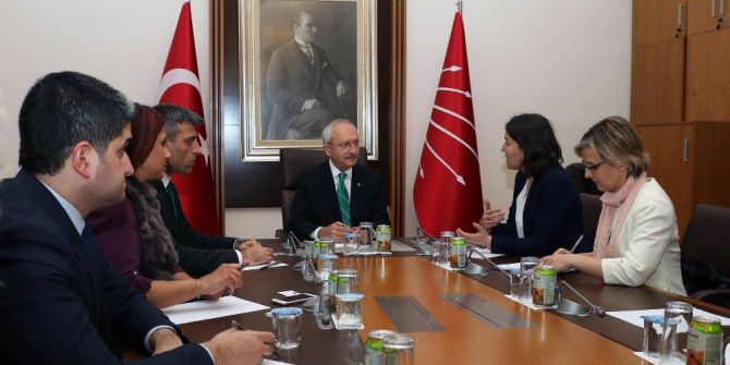 Kılıçdaroğlu, Avrupa Parlementosu Türkiye Raportörü Kati Piri İle Görüştü