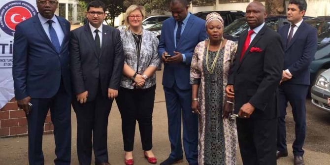 Gine Dışişleri Bakanlığı Protokol Müdürlüğü’ne Tadilat Ve Donanım Desteği