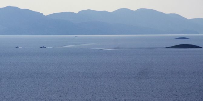 Yunan Askerleri Kardak’a Yaklaşamadı