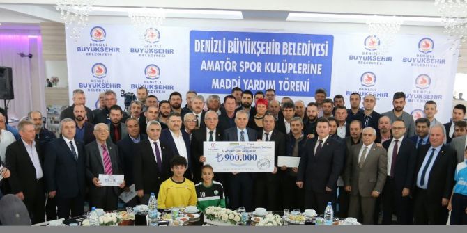 Denizli Büyükşehir’den 97 Amatör Spor Kulübüne 900 Bin Tl Destek