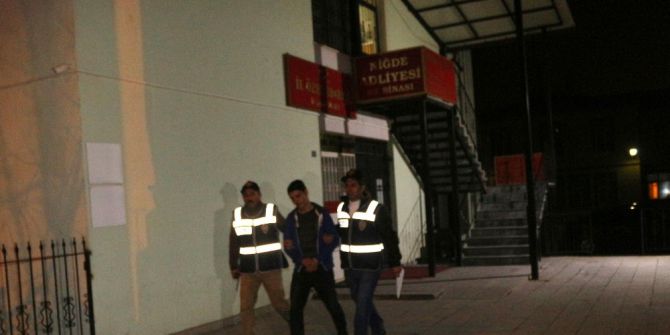 Niğde’de Hırsızlık Zanlısı Tutuklandı