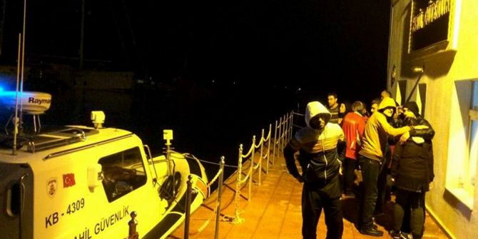 Çeşme’de 12 Mülteci Yakalandı