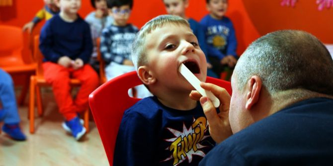 Çocuklara, Ücretsiz Diş Taraması Yapıldı