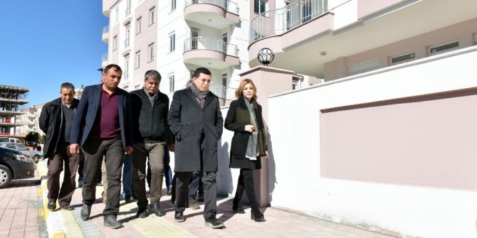 Başkan Tütüncü, Alt Yapı Çalışmalarını Yerinde İnceledi