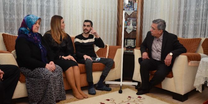 Azerbaycanlı Milletvekilinden 15 Temmuz Gazisine Ziyaret