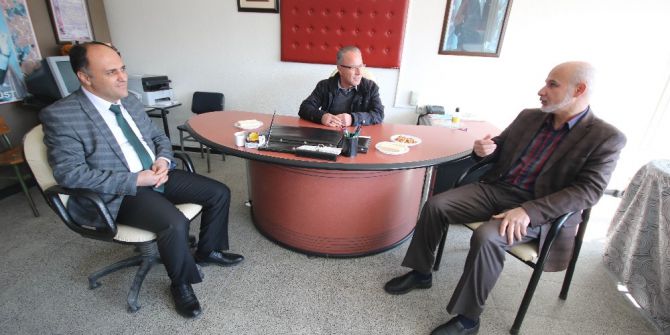 Başkan Özaltun, Mhp İlçe Teşkilatını Ziyaret Etti