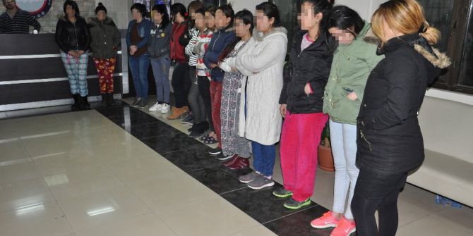 Hatay’da Fuhuş Operasyonu:19 Gözaltı