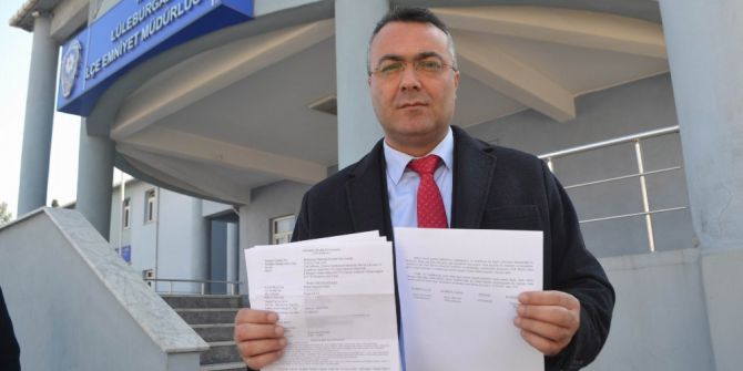 Chp Lüleburgaz İlçe Başkanı Emniyette İfade Verdi