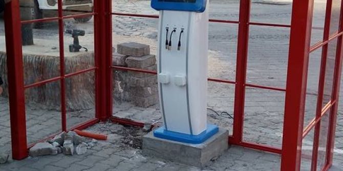 Kırıkhan’a Akülü Sarj İstasyonu