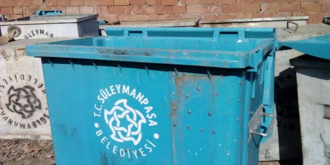 Plastik Çöp Konteynırları Bakımdan Geçirildi