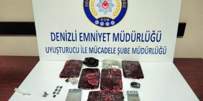 Denizli’de Uyuşturucu Operasyonu: 8 Tutuklama