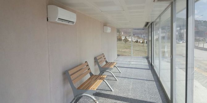 Üniversite Öğrencilerine Klimalı Durak