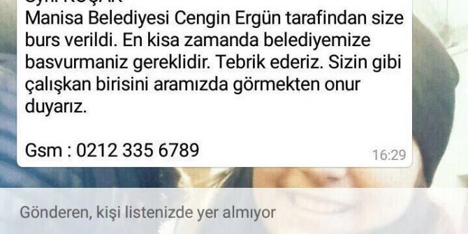 Dolandırıcılar Başkan Ergün’ün De İsmini Kullandı