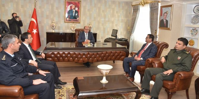 Muğla Valisi Amir Çiçek’ten Yeni Milas Kaymakamı Arslan’a Ziyaret