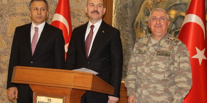 İçişleri Bakanı Soylu, Gaziantep Valiliğini Ziyaret Etti