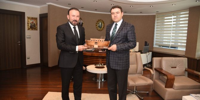 Başkan Doğan, Ağrı Valisi Işın’ı Ağırladı