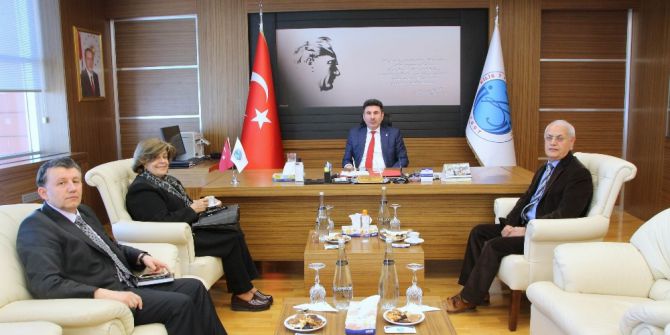 Rektör Karacoşkun’a Ziyaretlere Sürüyor