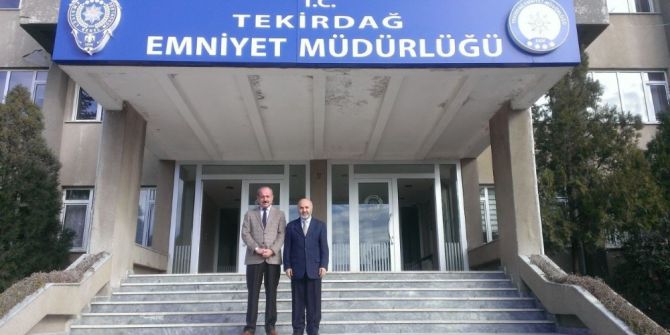 İl Müftüsü İpek’ten Emniyet Müdürü Aydın’a Ziyaret