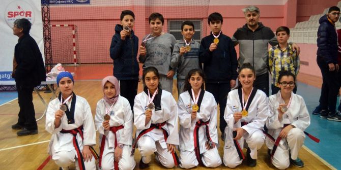 Tekvandoda Sorgunlu Sporcular 29 Madalya Kazandı