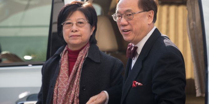 Hong Kong’in Eski Liderine Rüşvetten 20 Ay Hapis Cezası