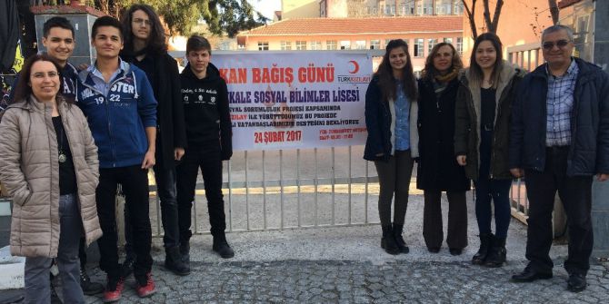 Lise Öğrencilerinden Kan Bağışı Etkinliği