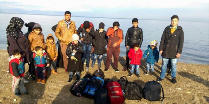 Kuşadası’nda 18 Göçmen Yakalandı