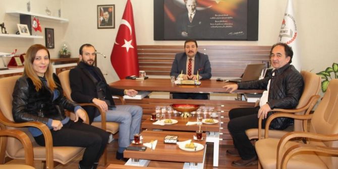 Ak Parti’den İlçe Milli Eğitim Müdürü Koç’a Ziyaret