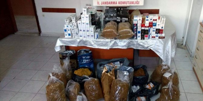 Kuşadası’nda Kaçak Sigara Ve Tütün Operasyonu