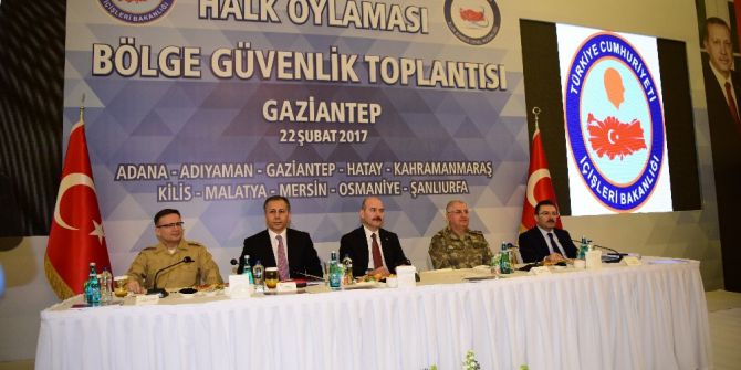 Vali Toprak, Halkoylaması Bölge Güvenlik Toplantısı’na Katıldı