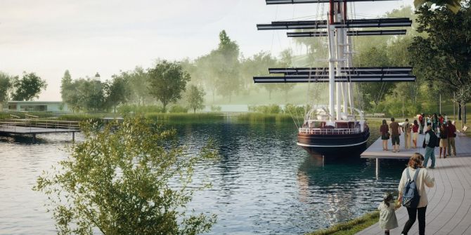 Deniz Olmayan Kente Gemi Geliyor