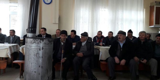 Araç’a Bağlı Tatlıca Köyünde Halk Toplantısı Düzenlendi