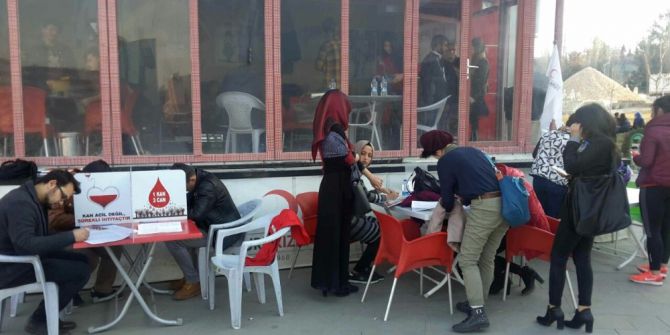 Üniversitede Kan Bağışı Kampanyası Düzenlendi