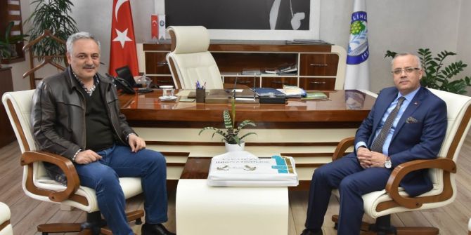 Başkan Öz’den, Başkan Kayda’ya Taziye Ziyareti