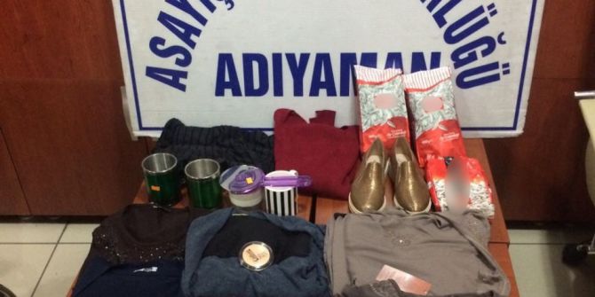 Mağazalardan Kıyafet Çalan Kadın Yakalandı