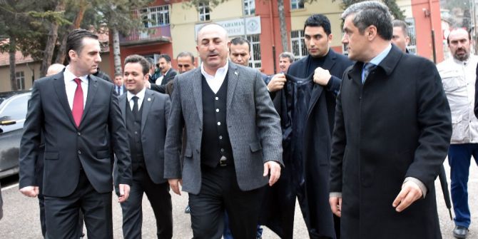 Dışişleri Bakanı Çavuşoğlu Kızılcahamam’ı Ziyaret Etti
