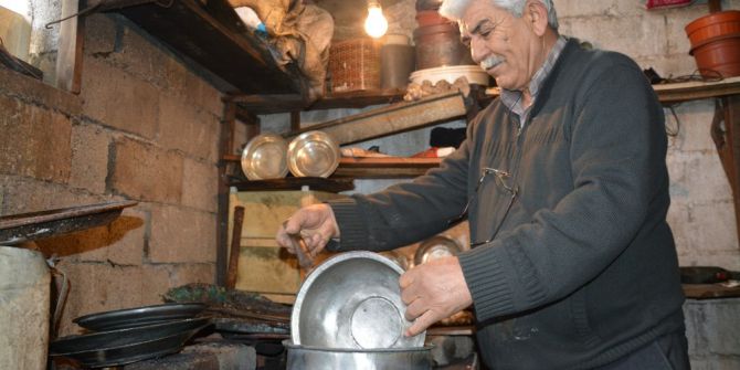 50 Yıllık Kalaycı Mesleğini Yaşatmaya Kararlı