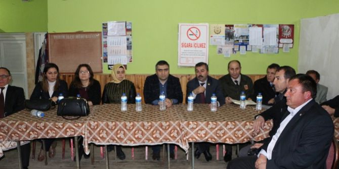 Kaymakam Ve Başkan Halka Buluştu