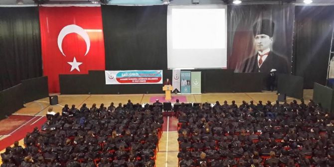 Polis Adaylarına ’Akılcı Antibiyotik Kullanımı’ Anlatıldı