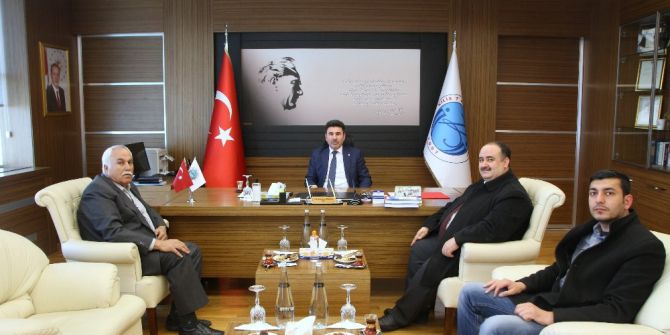 Rektör Karacoşkun’a Hayırlı Olsun Ziyaretleri Sürüyor