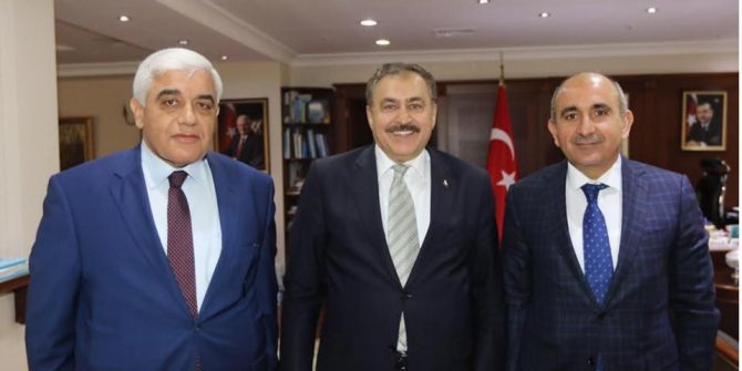 Orman Ve Su İşleri Bakanı Veysel Eroğlu’na Ziyaret