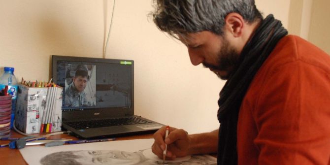 Bitlisli Ressamdan Şehitlere Vefa