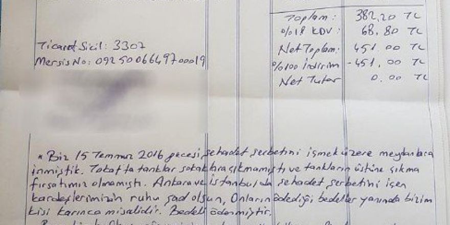 Kafkas Göçmeninden Duygulandıran Not