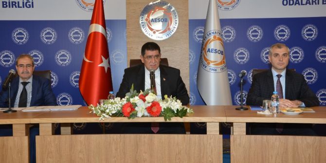 Sgk Ve İşkur İl Müdürleri Aesob’da