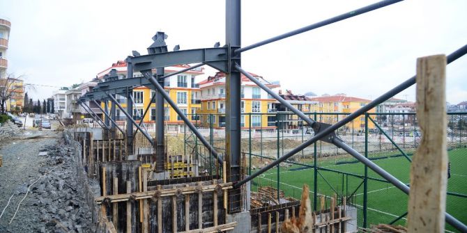 Kavaklı Hasan Doğan Stadı Yeni Yüzüne Kavuşuyor