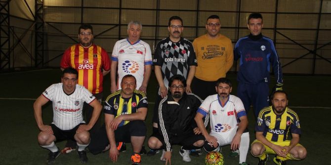 Gazeteciler Halı Saha Maçında Buluştu