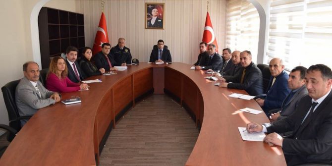 Susuz’da İdare Şube Başkanları Toplantısı Yapıldı