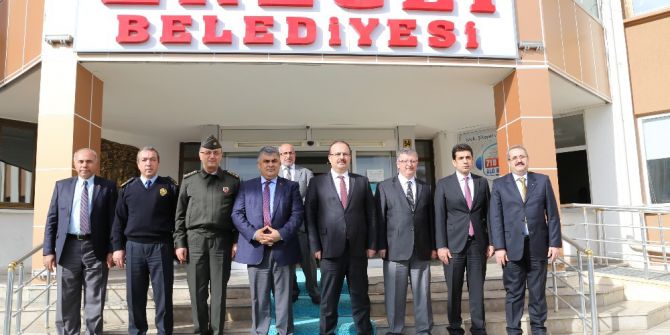 Vali Canbolat’tan Ereğli Belediyesine Ziyaret