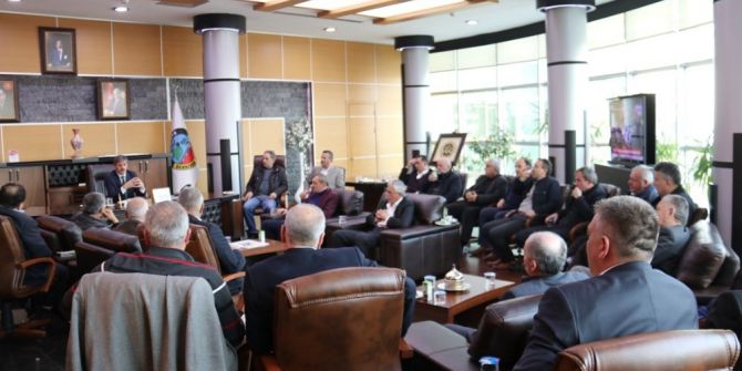Başkan Alemdar Muhtarlar İle Bir Araya Geldi