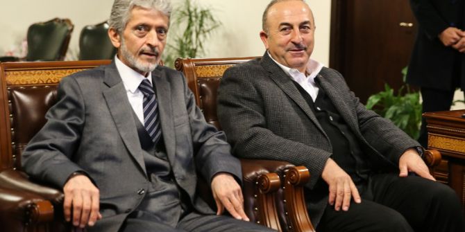 Bakan Çavuşoğlu Sincan’ı Ziyaret Etti